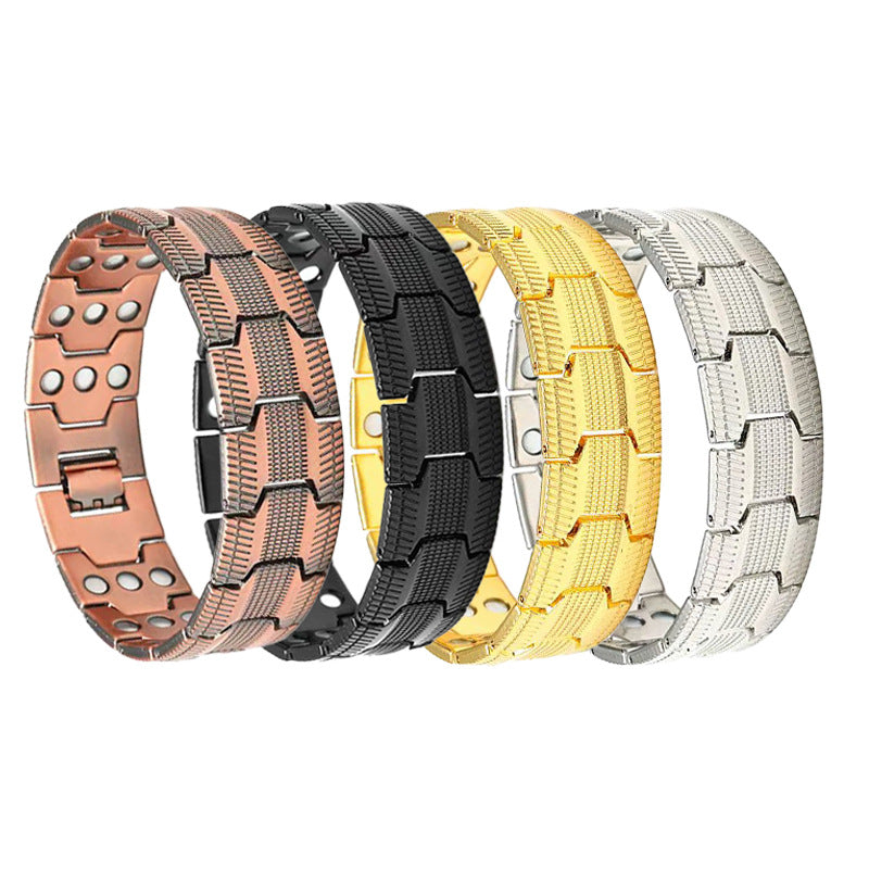 Copper Magnetic Power Bracelet — Boost Circulation, Banish Fatigue