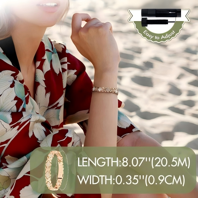 Adjustable Healing Magnetic Bracelet.