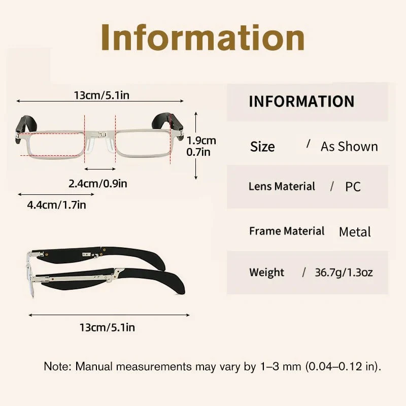 AQA® 👓Foldable Anti-Blue Light Reading Glasses with Case🎁