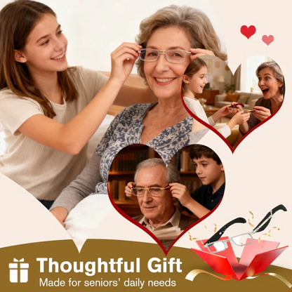 AQA® 👓Foldable Anti-Blue Light Reading Glasses with Case🎁