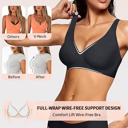 🔥2026 latest model-NESLEMY™ Comfort Lift Wire-Free Bra❤️