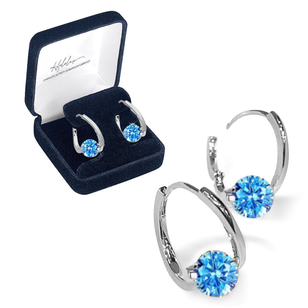 AQA™ Circulatory Support MagneTherapy Germanium Earrings