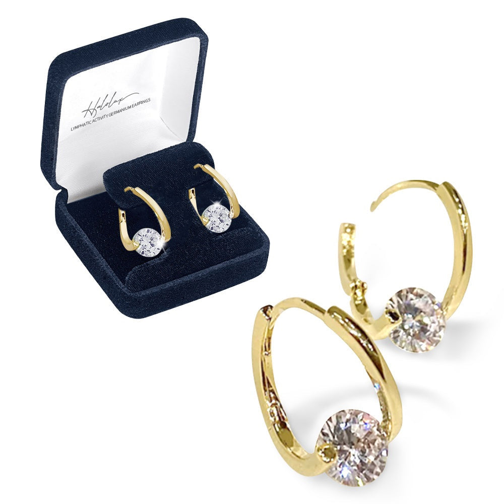 AQA™ Circulatory Support MagneTherapy Germanium Earrings