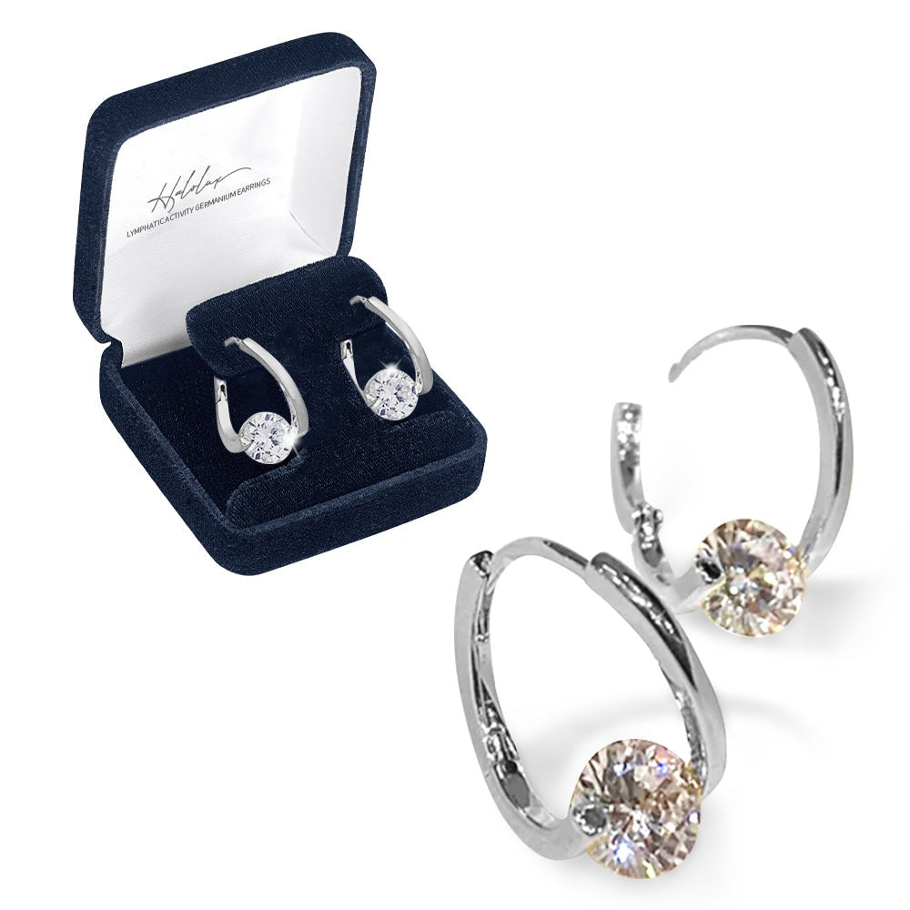 AQA™ Circulatory Support MagneTherapy Germanium Earrings