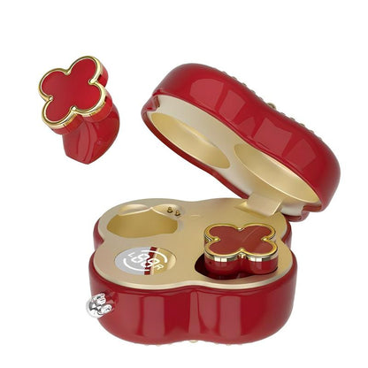🔥 AQA® Four-Leaf Clover AI Translator Wireless Earbuds 🎀 Earphones/Translator/Earrings/Necklaces 4 in 1 🌸 Perfect Gift 🎁