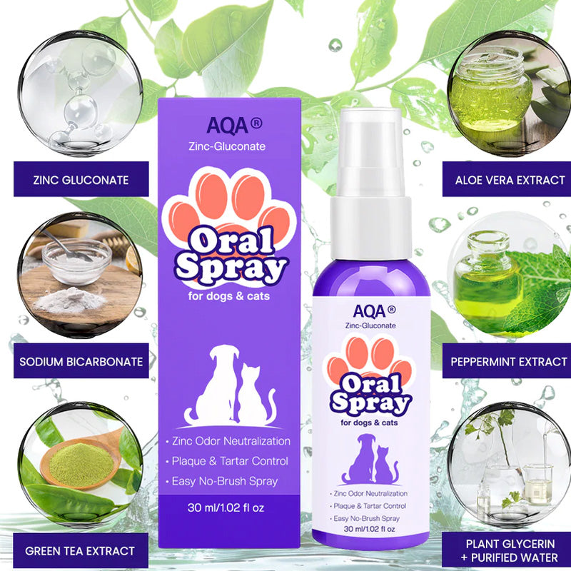 AQA® Pet Zinc-Gluconate Oral Spray
