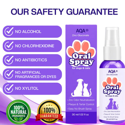 AQA® Pet Zinc-Gluconate Oral Spray