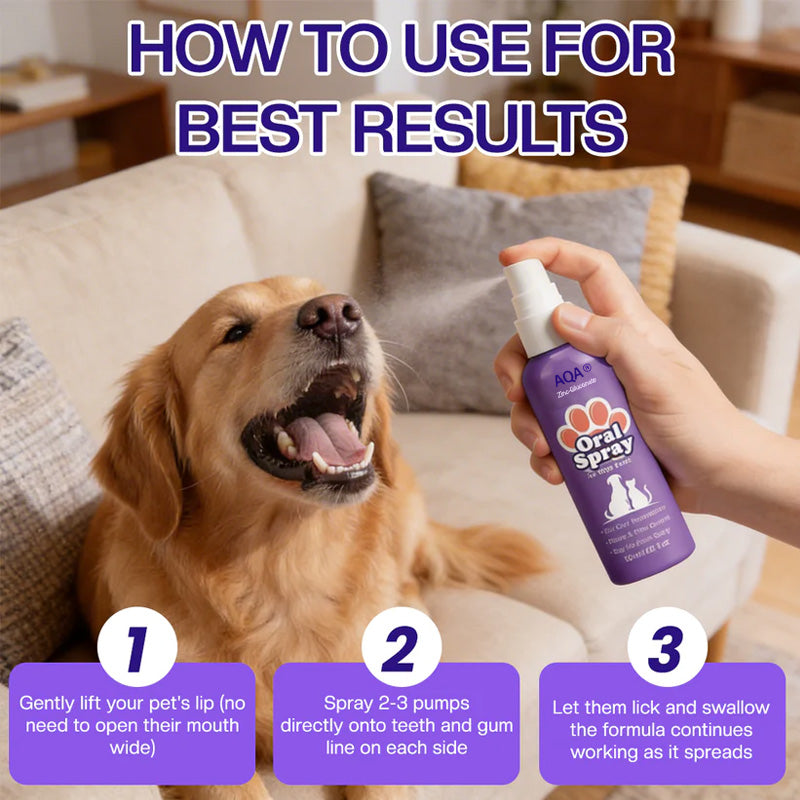 AQA® Pet Zinc-Gluconate Oral Spray