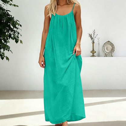 Women’s Backless Lounge Dress – Cozy, Layer-Friendly Winter Home Wear.