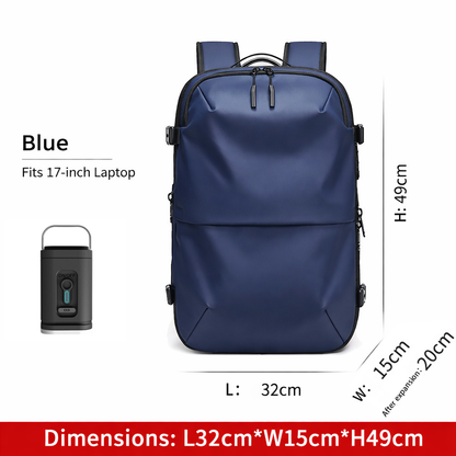 A vacuum-compression backpack designed — durable, well-structured, and built to carry more for everyday versatility.