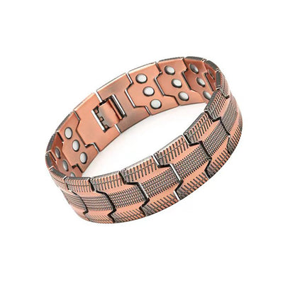 Copper Magnetic Power Bracelet — Boost Circulation, Banish Fatigue