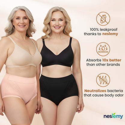 🔥NESLEMY™ - Elegant, Comfortable High - Waist Leakproof Panties for Senior