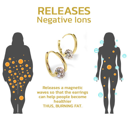 AQA™ Circulatory Support MagneTherapy Germanium Earrings