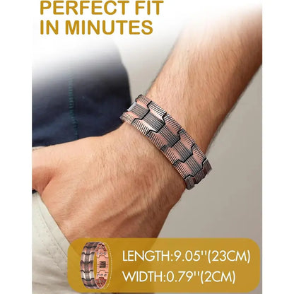 Copper Magnetic Power Bracelet — Boost Circulation, Banish Fatigue