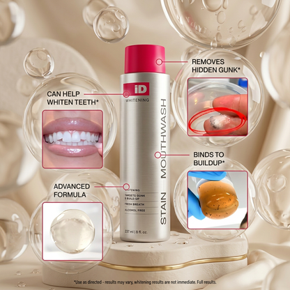 Stain Whitening Mouthwash for White Teeth