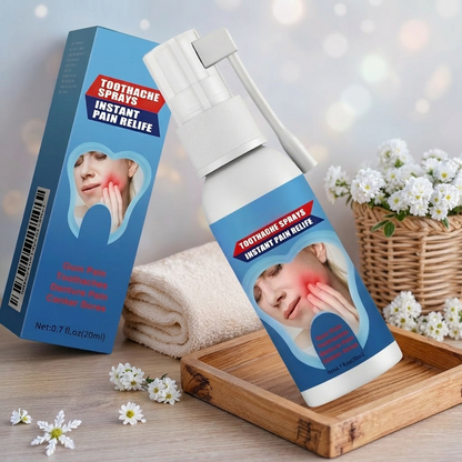 Special analgesic spray for toothache
