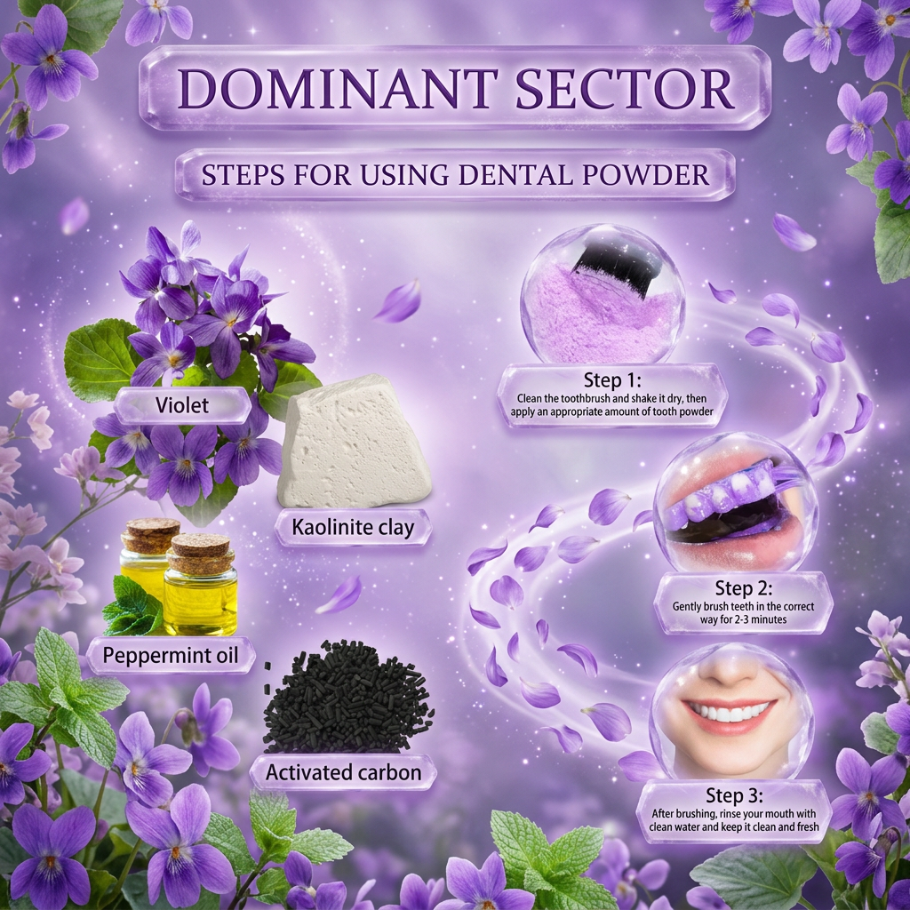 Purple Tooth Powder - Natural Oral Care