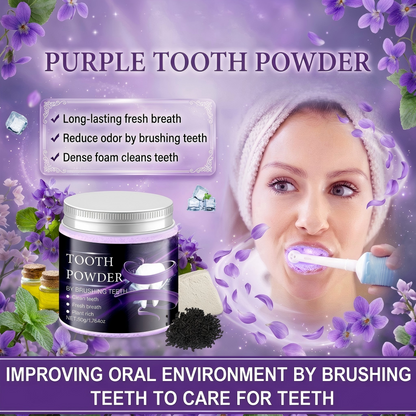 Purple Tooth Powder - Natural Oral Care