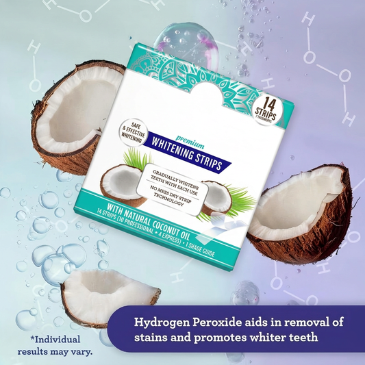 Teeth Whitening Strips - 16 Packets(2 Strips per pack)