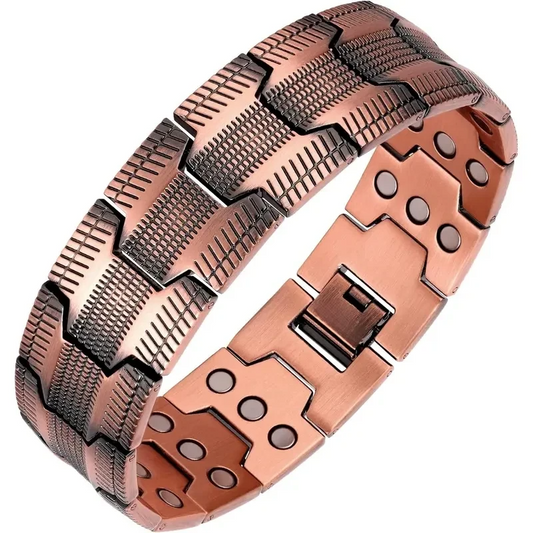 Copper Magnetic Power Bracelet — Boost Circulation, Banish Fatigue